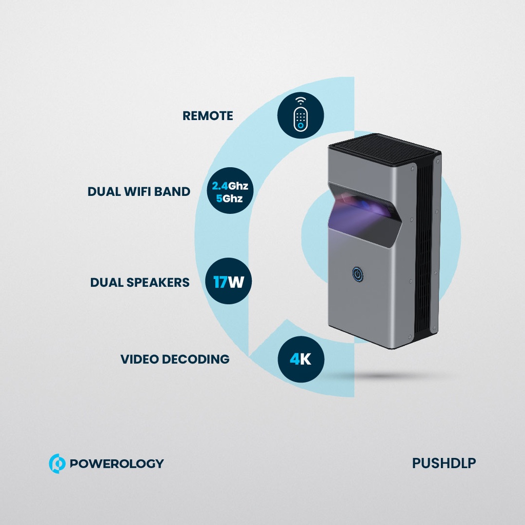 پروژکتور پاورولوژی مدل : PUSHDLP